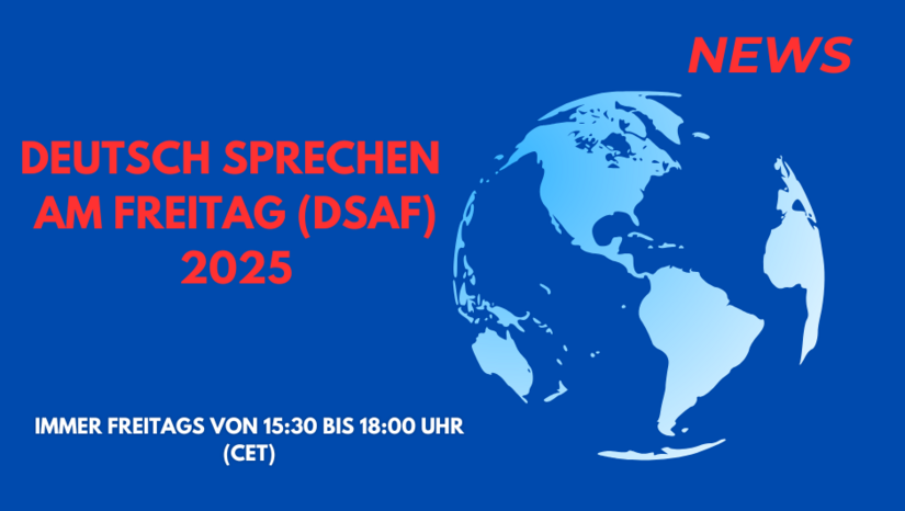 Deutsch sprechen am Freitag (DSAF) 